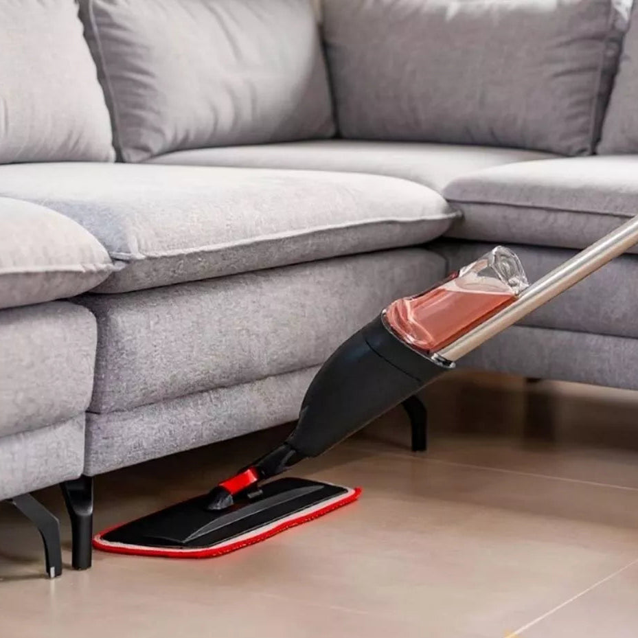 FlexMop™ Spray Mop Rotativo 360° - Mōva Decor