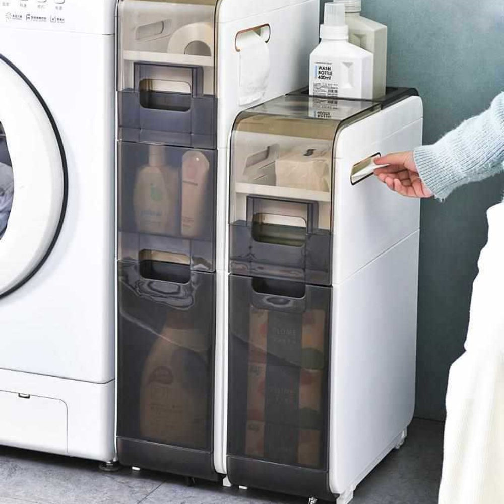 Organizador Gaveteiro Estreito Mōva — 2 Gavetas — vista principal do produto | Mova Decor
