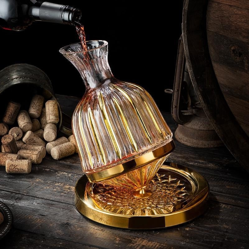 Conjunto de Taças de Vinho com Suporte Mōva — detalhe do acabamento | Mova Decor
