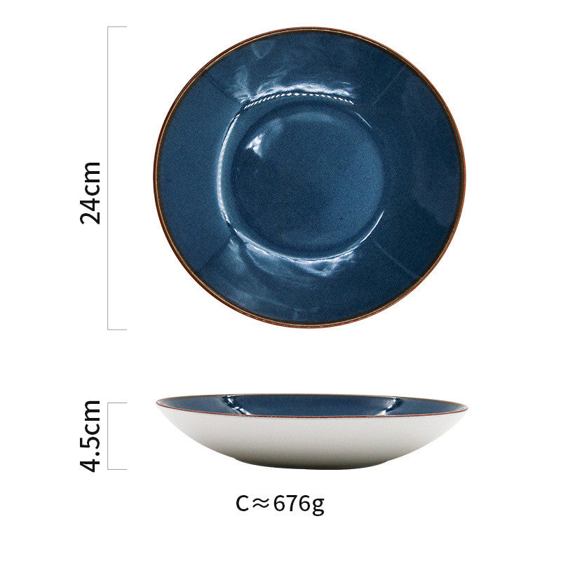 Kiln Azure™ – Louças Cerâmicas Artesanais com Esmaltação Forno Kiln — referência de uso no ambiente | Mova Decor