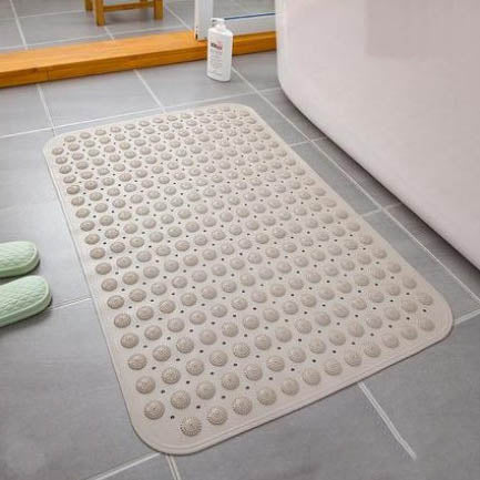 Tapete de banheiro Mōva em PVC no formato quadrado