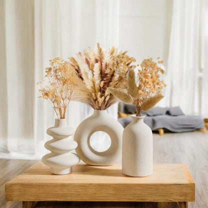 Vaso de Cerâmica Boêmio Decorativos - Mōva Decor