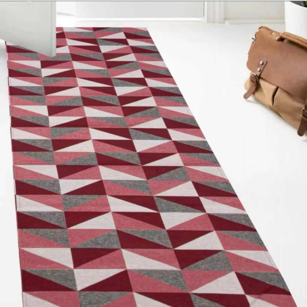 Tapete Passadeira Antiderrapante Jacquard Mōva