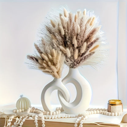 Conjunto de Vasos de Arte Branca - Mōva Decor