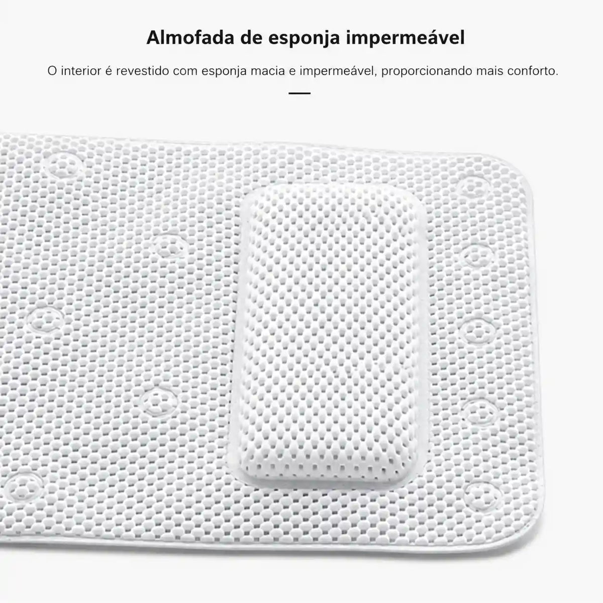 Tapete de Banheira com Ventosas Mōva