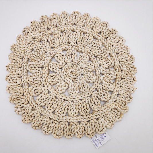 Sousplat Trançado Flor Mōva — vista principal do produto | Mova Decor
