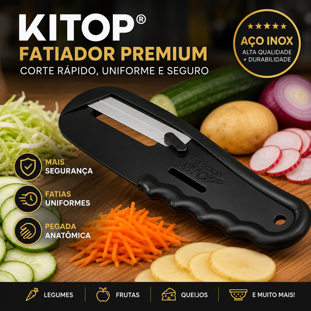 Kitop™ | Fatiador Premium de Precisão