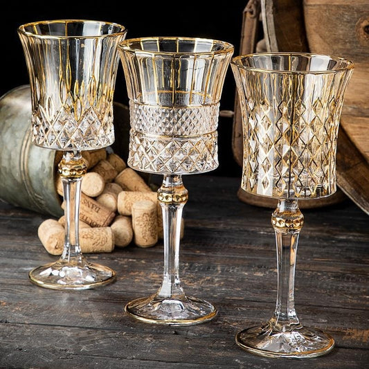 Conjunto de Taças de Vinho com Suporte Mōva — vista principal do produto | Mova Decor
