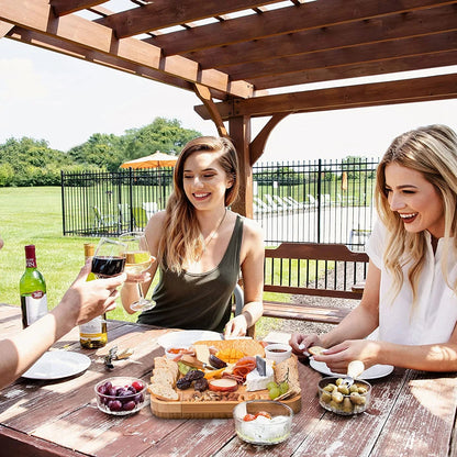 Bandeja Premium de Frios de Madeira - Mōva Decor