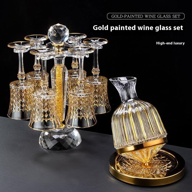 Conjunto de Taças de Vinho com Suporte Mōva — referência de uso no ambiente | Mova Decor
