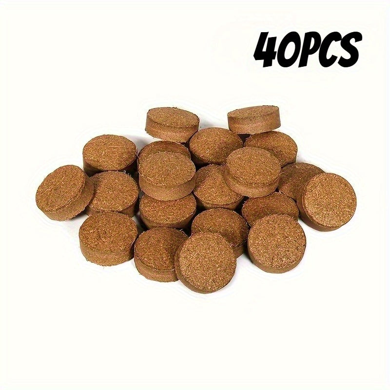 Cubos de Fibra Comprimida com Diâmetro 1,4 Polegadas - Mōva Decor