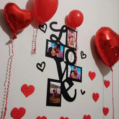 Éternité Love™ – Mural de Memórias do Amor - 4 Fotos 10x15 - Mōva Decor