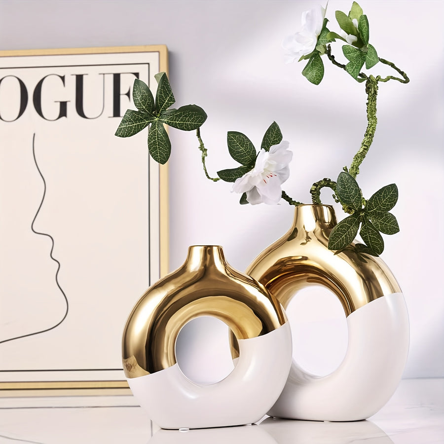 Conjunto de 2 Casos Cerâmicos Estilo Boho - Mōva Decor — referência de uso no ambiente | Mova Decor