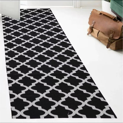 Tapete Passadeira Antiderrapante Jacquard Mōva
