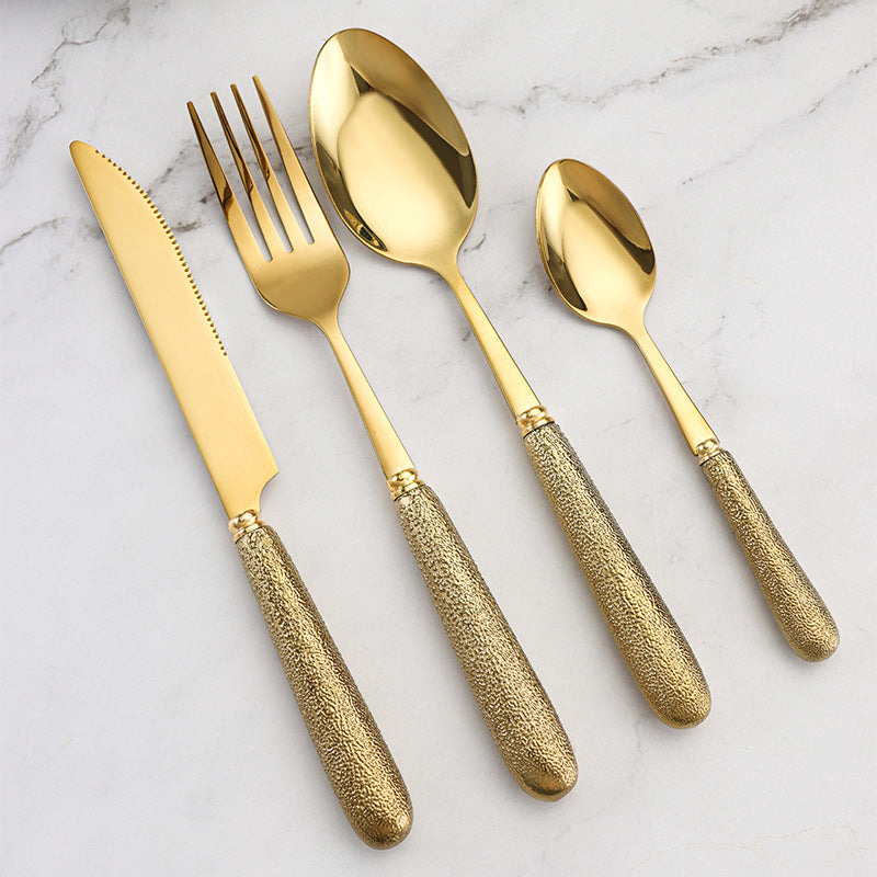 Conjunto de Talheres Imperial - Mōva Decor - Suporte 24pçs — detalhe do acabamento | Mova Decor