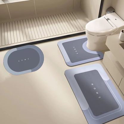 Comfort Home | Kit Banheiro 3 Peças Antiderrapante e Super Absorvente