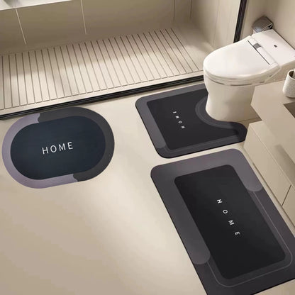 Comfort Home | Kit Banheiro 3 Peças Antiderrapante e Super Absorvente