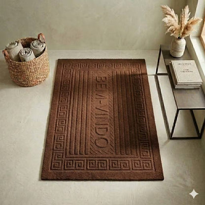 Capacho Decorativo em Relevo Mōva — 50 × 70 cm — variante / ângulo adicional | Mova Decor
