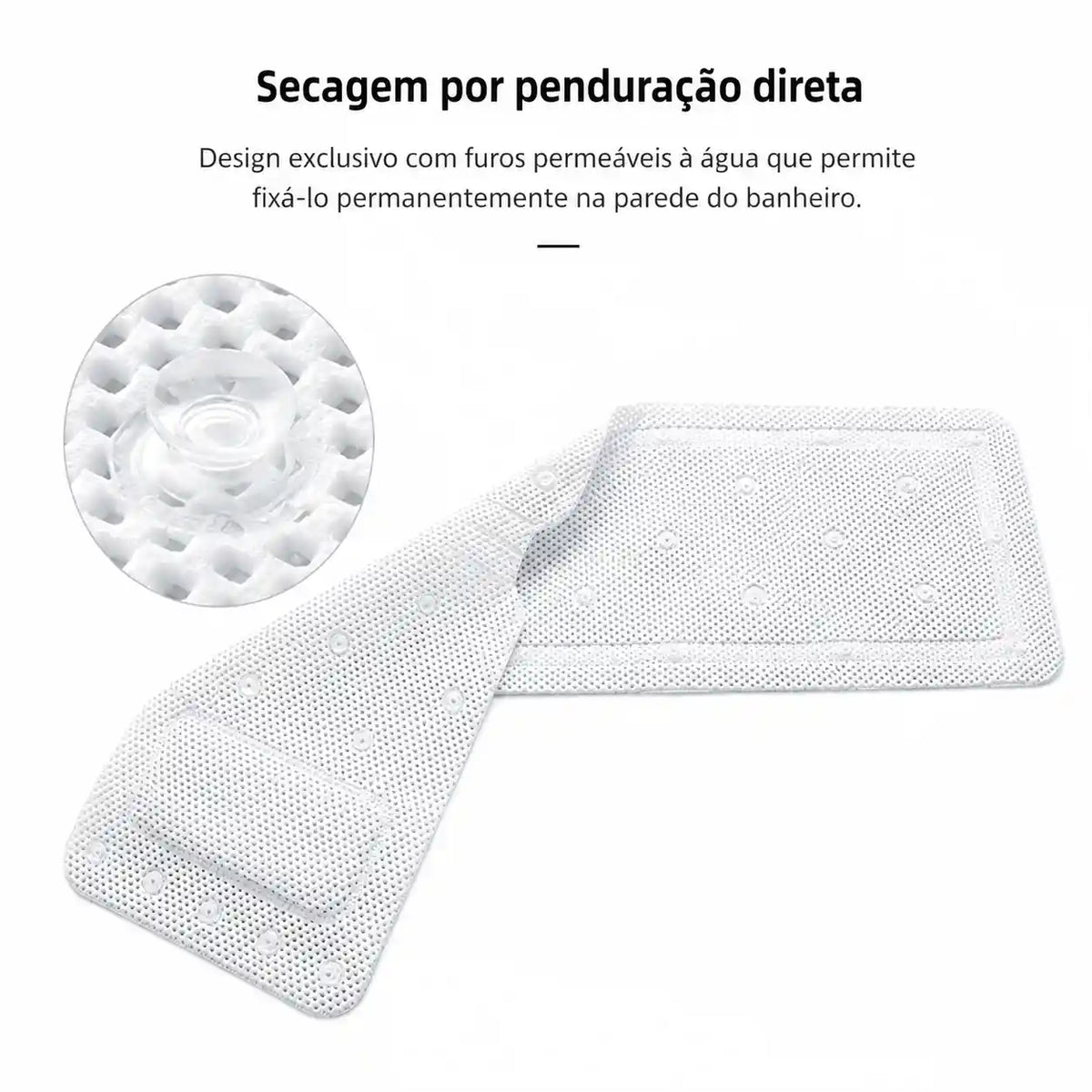 Tapete de Banheira com Ventosas Mōva