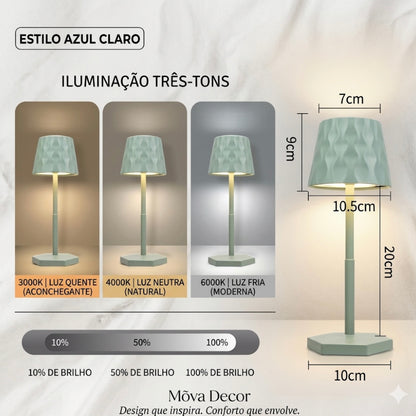 Luminária Onde d'Or™ — Mōva Decor Uma peça que carrega luz e movimento em cada curva.