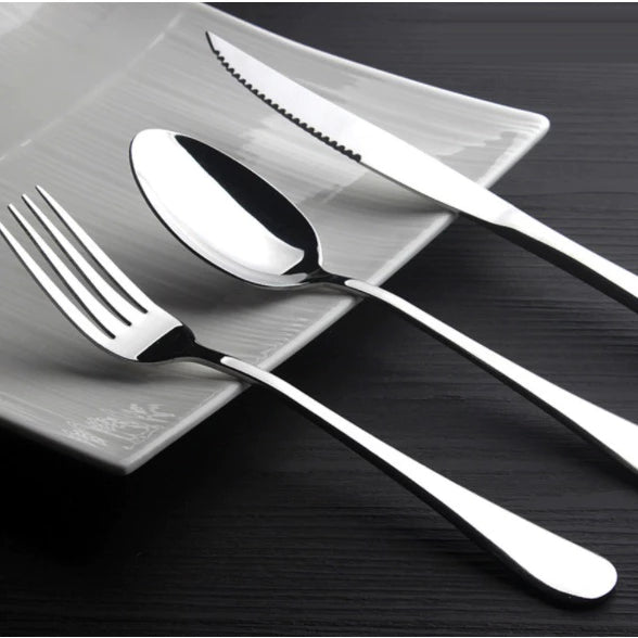 Imperiale Silver – Faqueiro Premium 24 Peças com Maleta - Mōva Decor