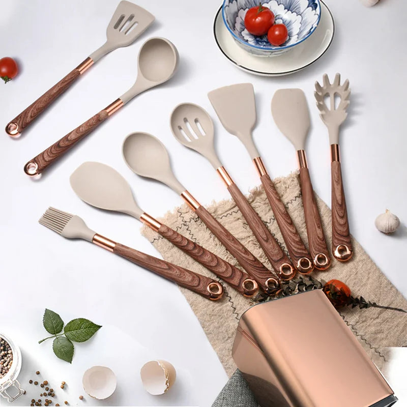 Kit Utensílios de Cozinha COMPRE 7 e LEVE 10 Peças - Mōva Decor
