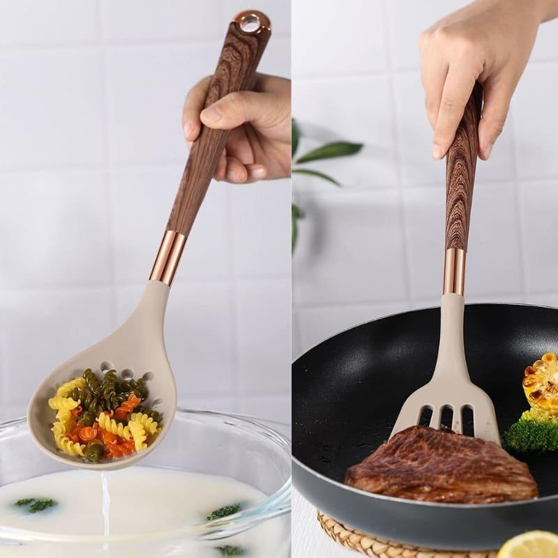Kit Utensílios de Cozinha COMPRE 7 e LEVE 10 Peças - Mōva Decor