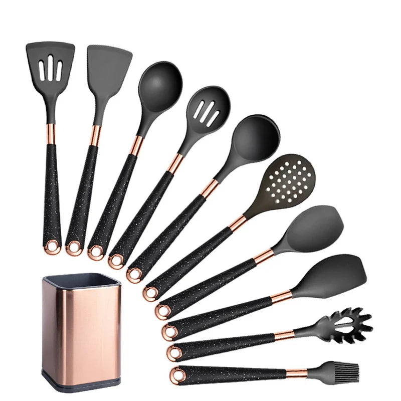 Kit Utensílios de Cozinha COMPRE 7 e LEVE 10 Peças - Mōva Decor