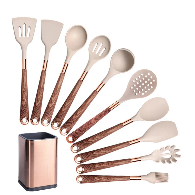Kit Utensílios de Cozinha COMPRE 7 e LEVE 10 Peças - Mōva Decor