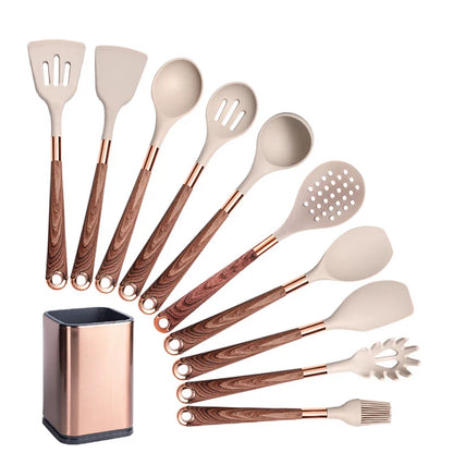 Kit Utensílios de Cozinha COMPRE 7 e LEVE 10 Peças - Mōva Decor