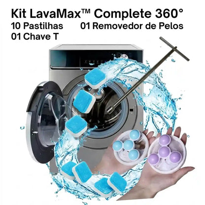 Kit LAVAMAX™ Limpeza Profunda 360° | Mōva Decor