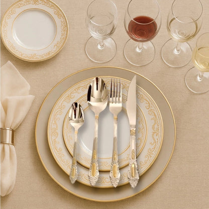 Monaco Classic – Faqueiro Premium 24 Peças - Mōva Decor