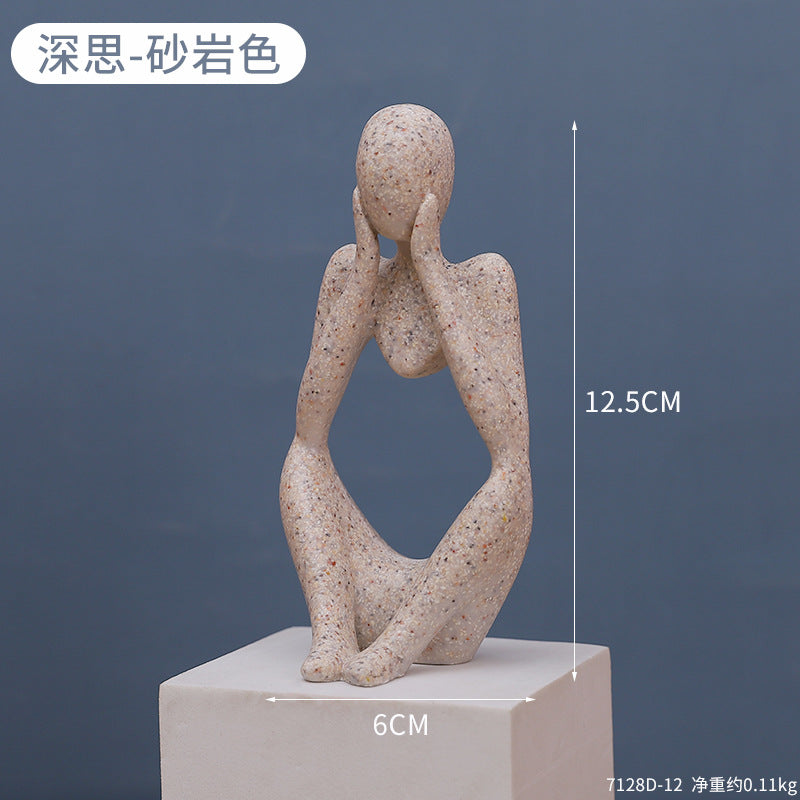 Variante arenito: pose alternativa da mini escultura — Mova Decor