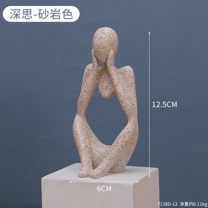 Variante arenito: pose alternativa da mini escultura — Mova Decor