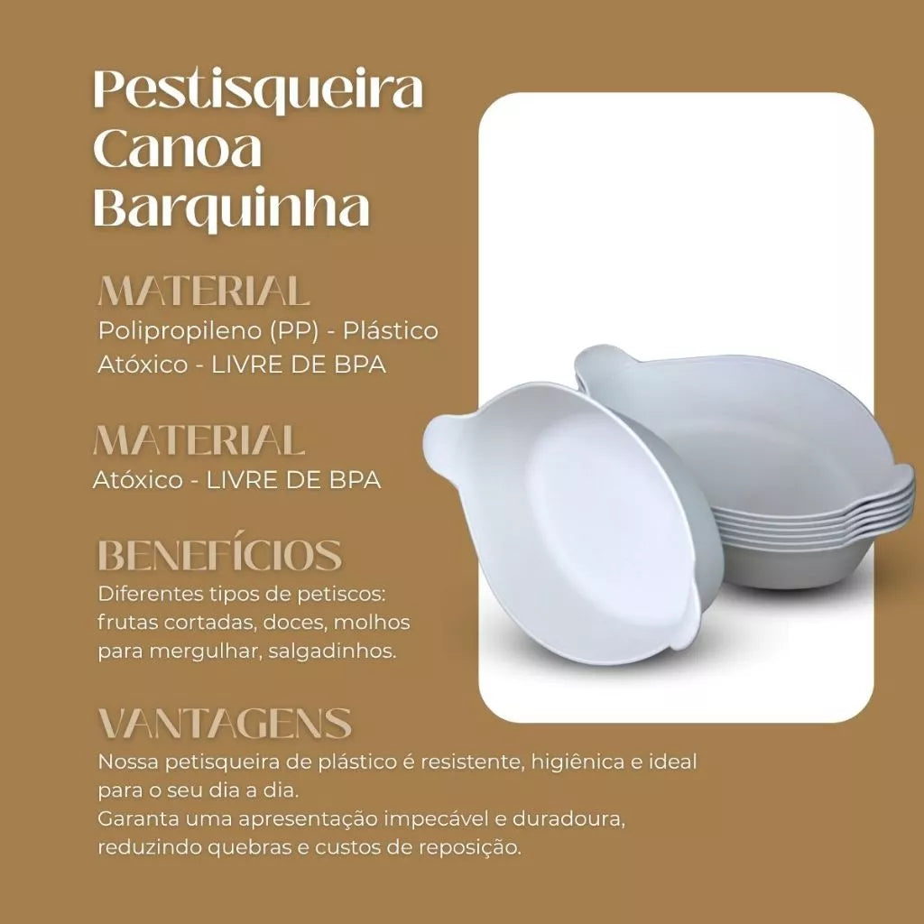 [COMPRE 5 E LEVE 10] - Signature Canoa™ – Kit 10 Peças para Servir