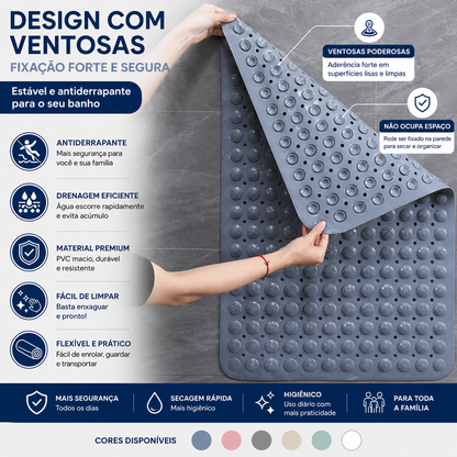Tapete de Banheira Trançado Mōva — variante / ângulo adicional | Mova Decor