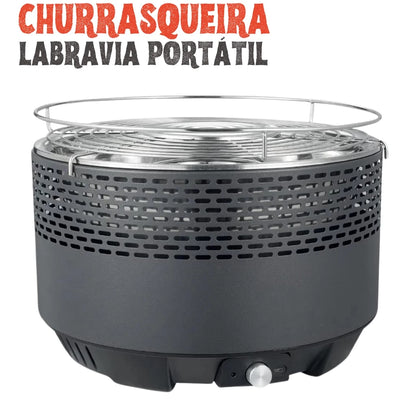 Churrasqueira Carvão Portátil Labravia - Mōva Decor