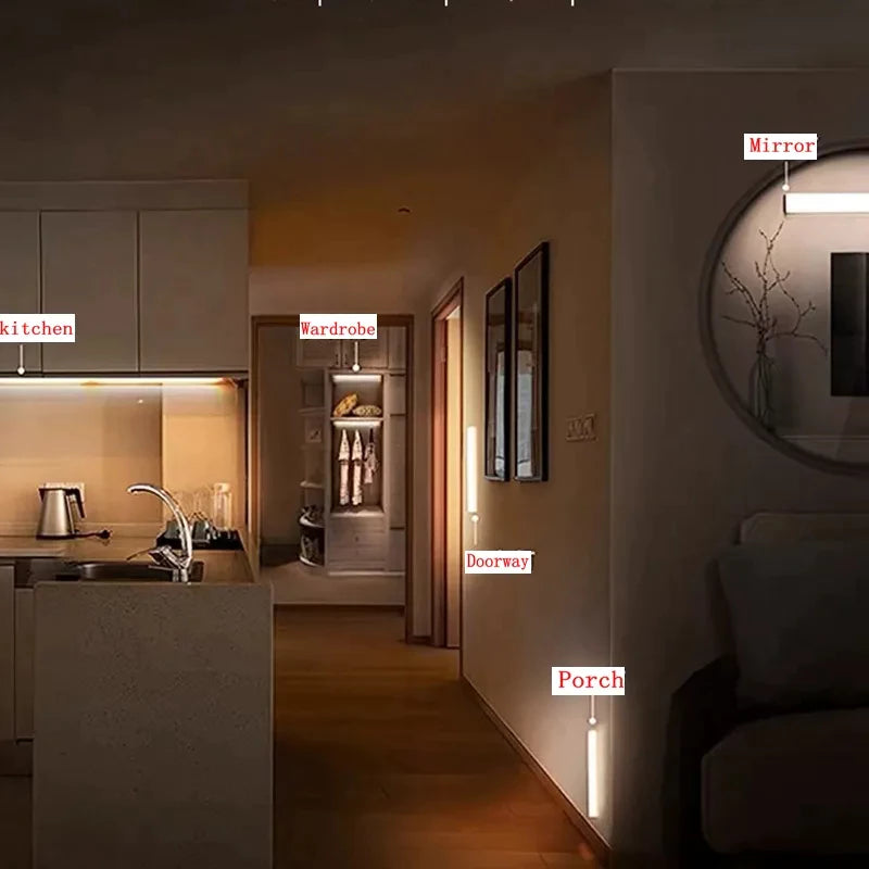 Smart Luminária Inteligente Ultra LED com Sensor de Movimento Sem Fio - Mōva Decor
