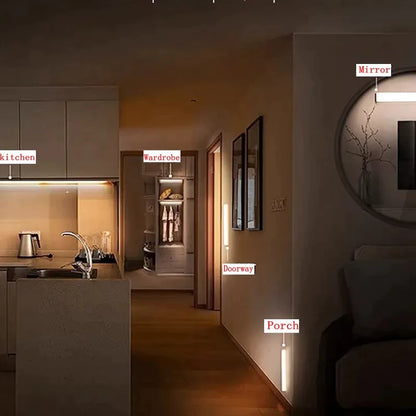 Smart Luminária Inteligente Ultra LED com Sensor de Movimento Sem Fio - Mōva Decor