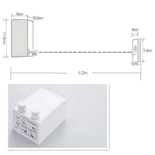 RetractLine™ Varal Retrátil - Mōva Decor