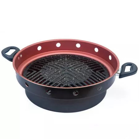 Churrasqueira de Fogão sem fumaça Grill Brasilar Antiaderente