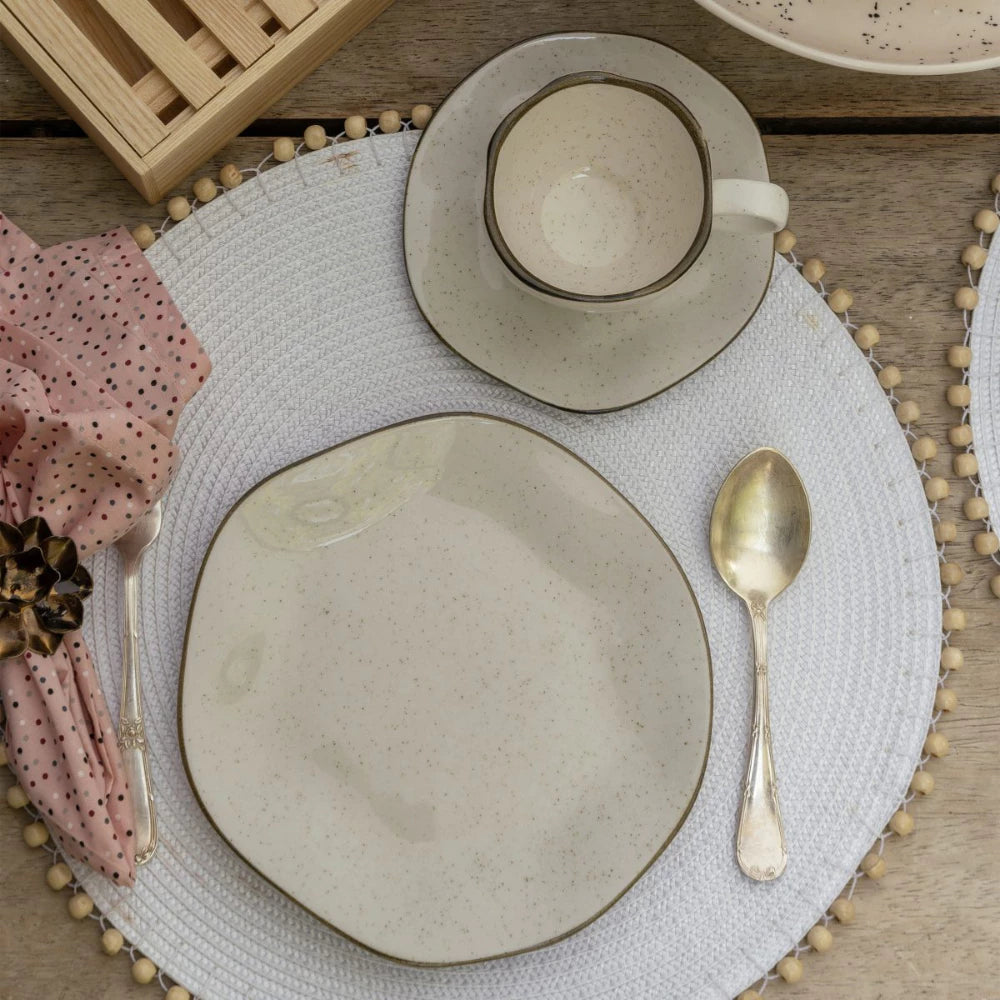 Aparelho de Jantar e Chá Porcelana Ryo Maresia Oxford | Mōva Decor