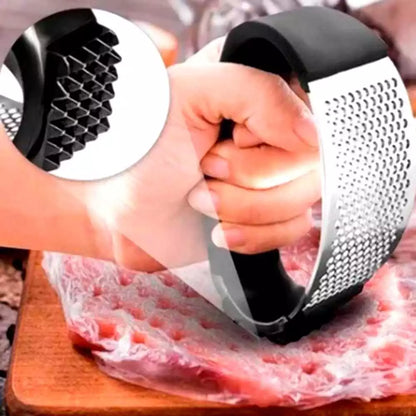 Triturador de Alho Inox - Mōva Decor