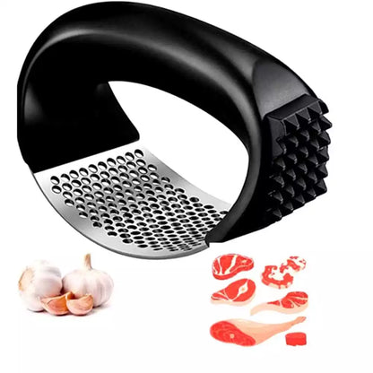 Triturador de Alho Inox - Mōva Decor