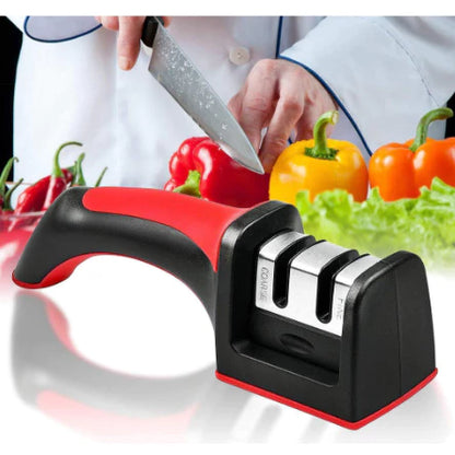 Amolador Afiador De Facas Em Aço Inox - Mōva Decor