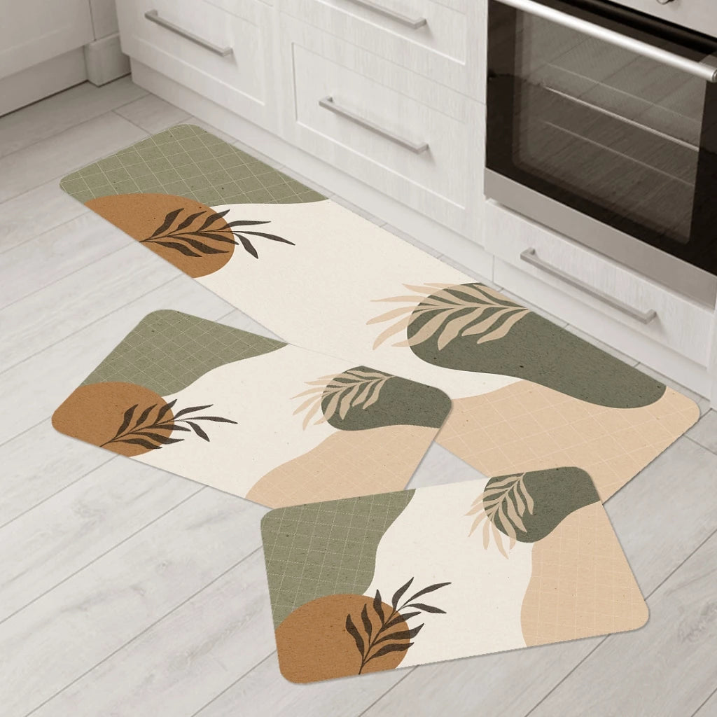 Chef Maison™ – Kit 3 Peças de Tapetes para Cozinha Premium | Mōva Decor