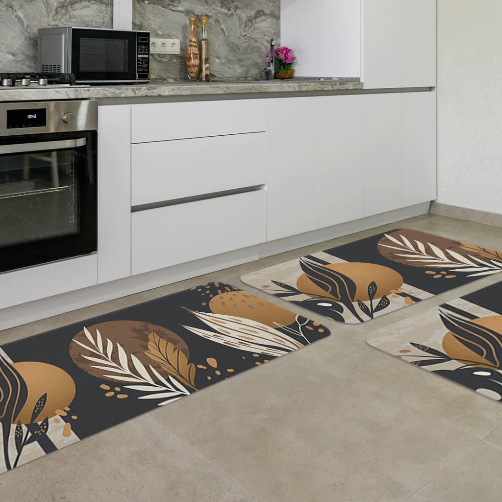 Chef Maison™ – Kit 3 Peças de Tapetes para Cozinha Premium | Mōva Decor
