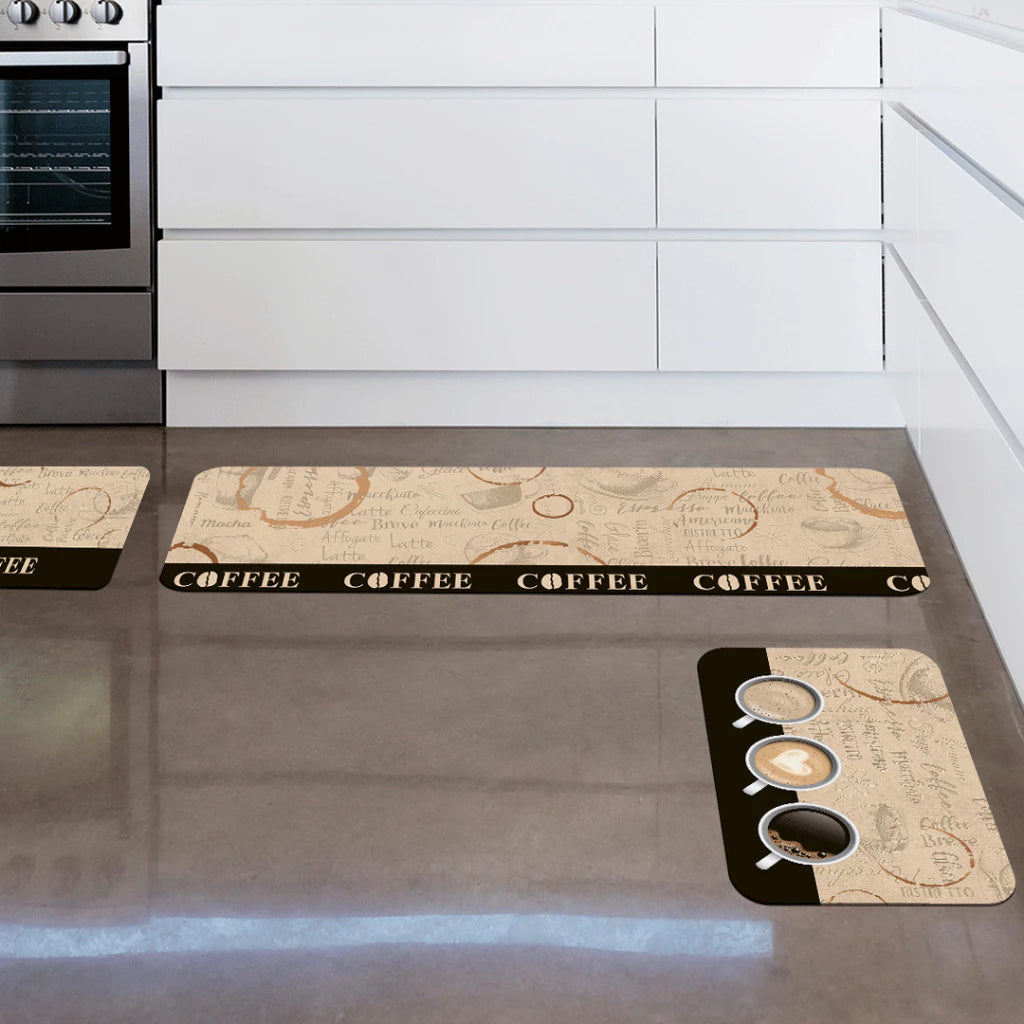 Chef Maison™ – Kit 3 Peças de Tapetes para Cozinha Premium | Mōva Decor