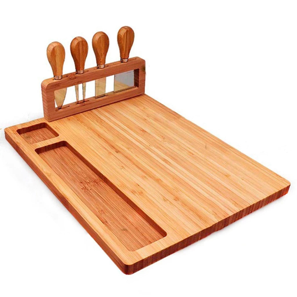 Élégance Gourmet™ – Tábua para Queijos e Frios Premium - Mōva Decor