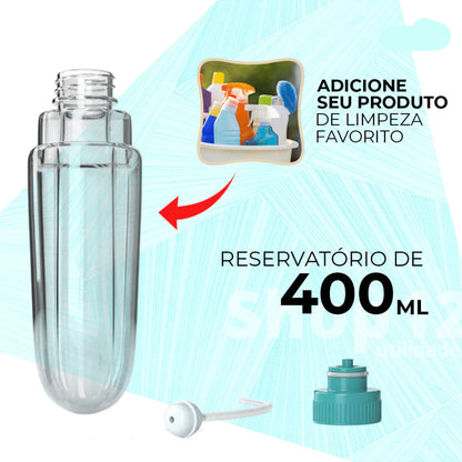 FlexMop™ Spray Mop Rotativo 360° - Mōva Decor